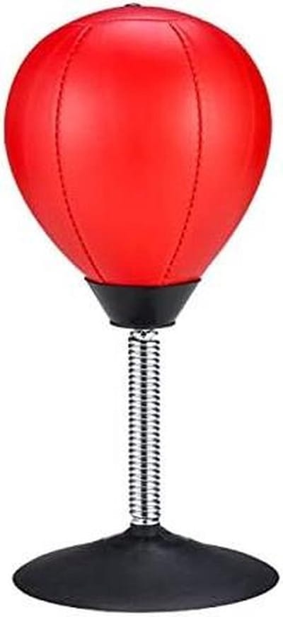 Bokszak Zuignap - Vent Bal - Sport Fitness - Snelle Rebound - 700 gram - Zwart