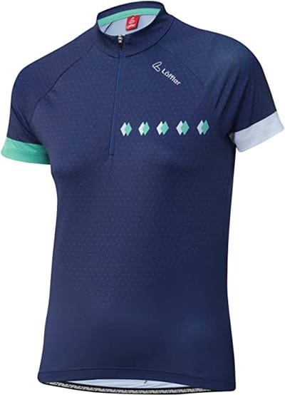 Loeffler wielrenshirt korte mouwen W Bike Jersey HZ Rise dames - Blauw