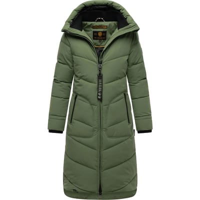 Marikoo Benikoo dames winterjas – lang, warm & stijlvol