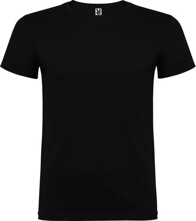 5 Pack Roly Fine CottonT-shirt , single jersey, 155 g/m Zwart Maat L