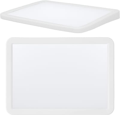 kwmobile Hoes voor Apple Magic Trackpad Hoes – Siliconen Bumper – Beschermhoes in wit