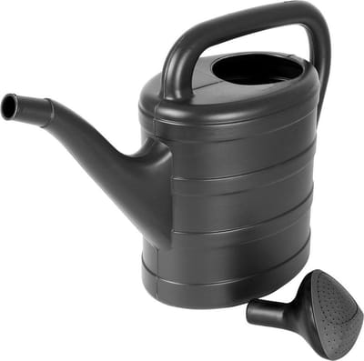 Gieter Plastic Grijs 5 l - Plantengieter - voor Binnen - Buiten - Tuin - Planten - Bloemen