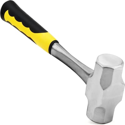 Solidchoice - Clubhamer van 1.6kg/3.5kg met Fiberglass Handvat