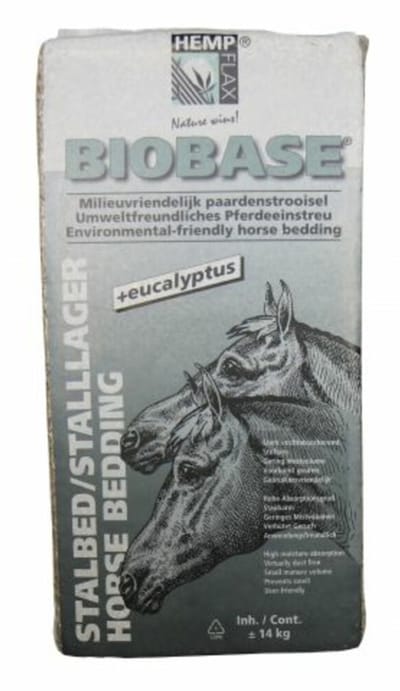 Hempflax Paardenstrooisel Biobase - 14 kg