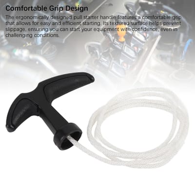 Terugslagstartertouw en Starterhandvat Hoge Sterkte 970mm Trekstart Touw Voor 49cc 50cc 60cc 66cc 70cc 80cc 2-Takt