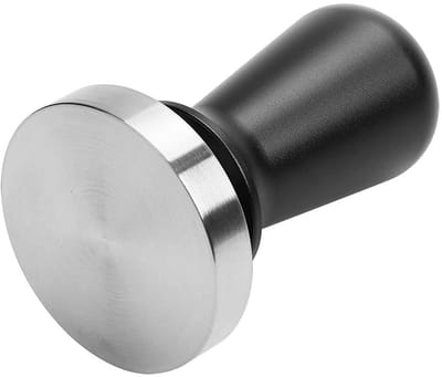 Dailygoods- Espresso Tamper 51 mm - Gekalibreerde Koffiepoederpers - Platte Basis - Roestvrij Staal - Ergonomisch Handvat - Duurzaam Ontwerp - Koffie Tamper