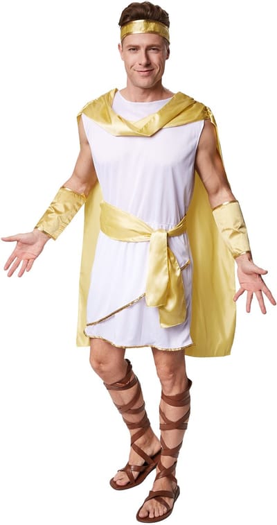 dressforfun - herenkostuum Romeinse heerser Augustus - S - Verkleedkleding carnaval - Halloween - Verkleden - Feestkleding - Carnavalskleding - Feest - Partykleding
