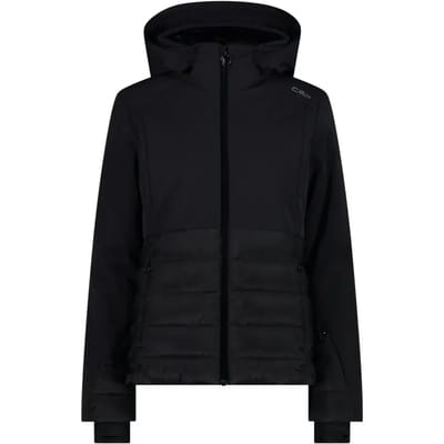 Vrouwen geborduurde hoodie skijas CMP
