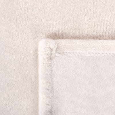 BAYBURT - Deken - Gebroken wit - 150 x 200 cm - Polyester