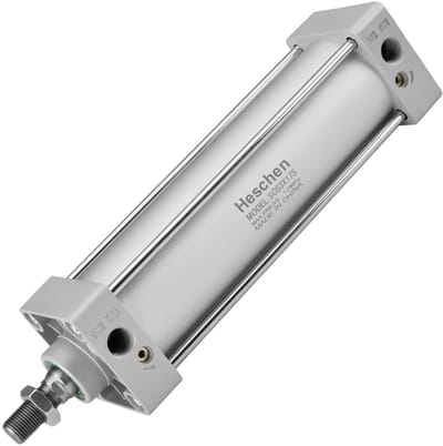Dailygoody - Pneumatische Luchtdrukcilinder - Dubbel Werkend - 63 mm Boring - 175 mm Hub - Voor Diverse Toepassingen - Standaard G3/8" Aansluiting