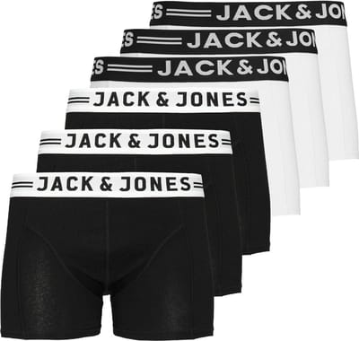 Jack & Jones Heren retro short / pant 6 pack Sense
