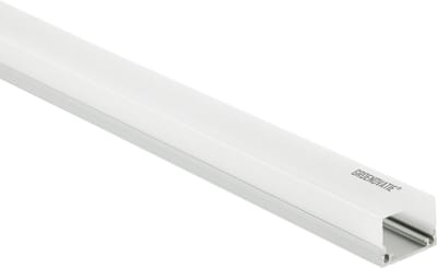 Groenovatie LED Strip Profiel Opbouw - Vierkant - 1,5 meter - Aluminium - Compleet