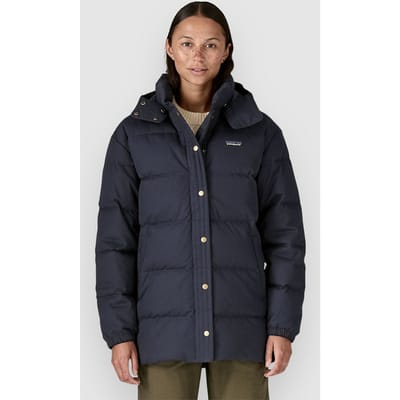 Patagonia Cotton Down Parka blauw