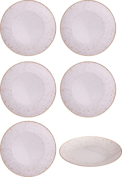 Hazel & Bos Juntos Picadas dinerbord - bordenset 6 persoons - serviesset - 27 cm - porselein