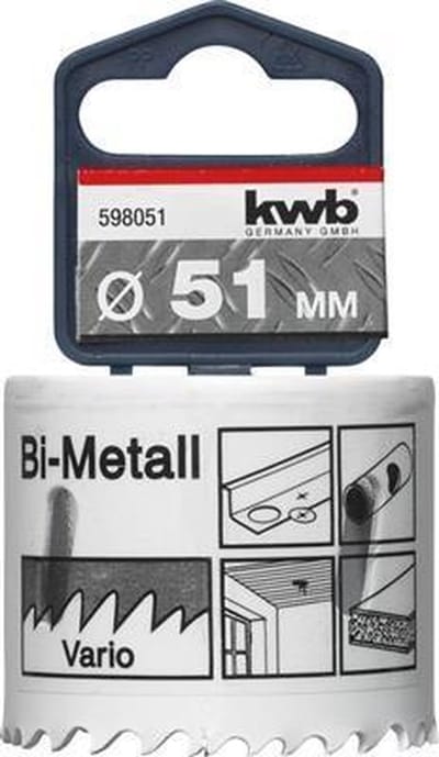KWB Gatenzaag HSS Bi-metaal 598-051 - Ø 51 mm