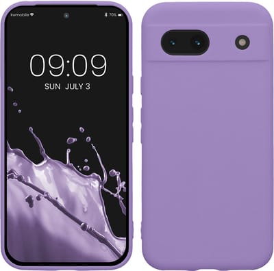 kwmobile telefoonhoesje geschikt voor Google Pixel 8a - Hoesje voor smartphone - Precisie camera uitsnede - In violet lila