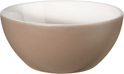 ASA Selection grande schaal taupe, mueslischaal, mueslischaal, aardewerk, bruin, Ø 15,5 cm, 50290208