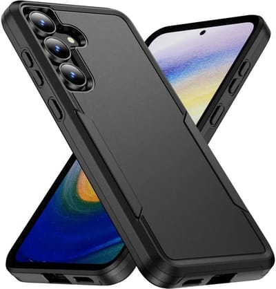 Back Cover Geschikt voor Samsung Galaxy A57 | Rugged Hoesje | Beschermhoes | Schokbestendige Hardcase | Shockproof | Tegen Vallen | Zwart
