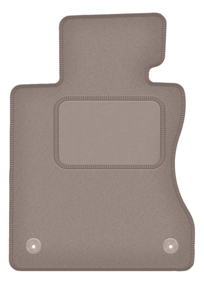 Beige bestuurdersmat voor: BMW 5 E60 RZEPY sedan (2003-2010)