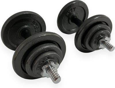Padisport - 10kg Dumbells - Dumbells 10kg - Verstelbare Dumbell - Gewichten 10 Kg - Verstelbare Dumbbells - Gewichten - Dumbells - Gewichten Set Halters - Halters & Gewichten