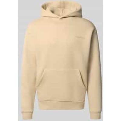 Hoodie met labelprint
