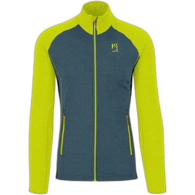 Karpos Ambrizzola Fleece Met Volledige Rits Blauw L Man