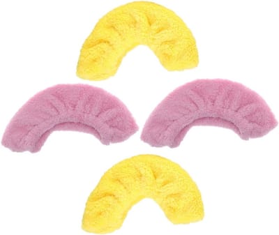 Schaats Beschermers - Messenhoezen - IJzers Beschermen - Superabsorberend Materiaal - 35cm Lengte - Geel Roze