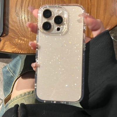 Coque de téléphone transparente à paillettes douces pour Samsung A55 A56 5g A35 A57 A54 A26 A16 A36 A15 A17 A07 Housse en silicone transparente antichoc Galaxy A37 pur