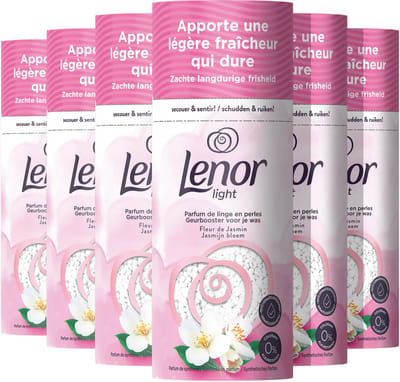 Lenor Light Geurbooster Jasmijn Bloem - 6 x 235 gram - Wasparfum