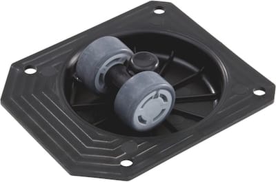 Wurth - Meubelzwenkwiel rolhouder - Meubelwiel draaibaar x 1 st - 35 kg
