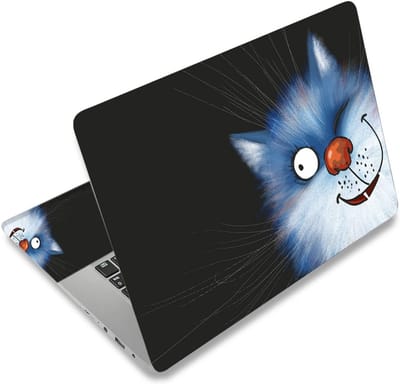 Laptop Skin Sticker voor 12.1 tot 15.6 Inch - Gepersonaliseerde Art Decal voor Notebook Bescherming - Mooie Kat