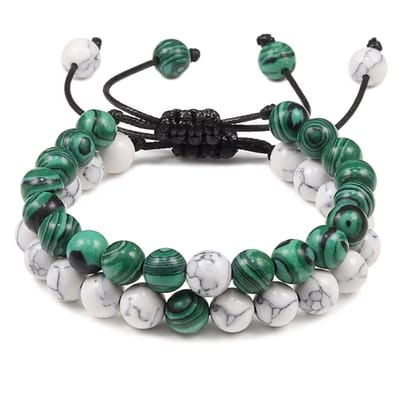 Armbanden Set Voor Koppels & Vrienden - Natuursteen - EmmyRovi - Moederdag cadeau