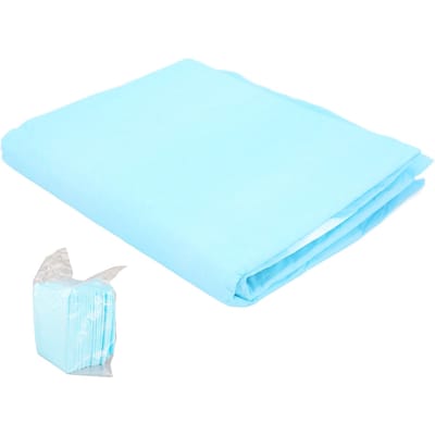 Huisdierplasmatjes Sterk Waterabsorberend Wegwerp Zacht Mini Huisdierluiers voor Huisdierhonden KattenS: ca. 33 X 45cm   13.0 X white