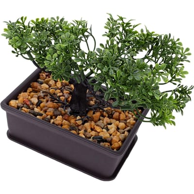 Arbre Bonsaï Artificiel Faux Genévrier Réaliste Polyvalent Artisanat Artificiel Décor Plante Bonsaï pour Maison Bureau