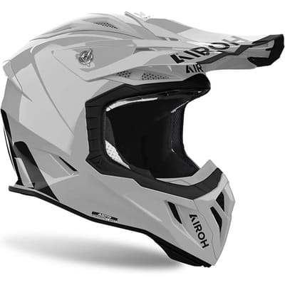 Airoh Aviator Ace 2 Solid Grey Motocross Helmet S - Maat S - Helm
