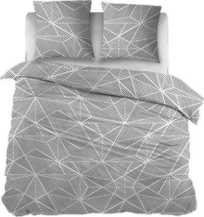 Snoozing Pauline - Dekbedovertrek - Lits-jumeaux - 240x200/220 cm + 2 kussenslopen 60x70 cm - Antracite