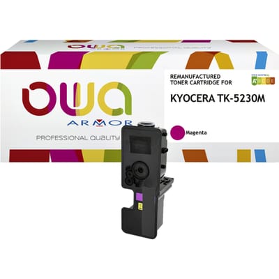 Toner OWA alternatief tbv Kyocera TK-5230M rood
