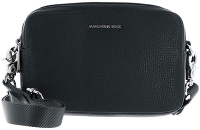MANDARINA DUCK Leren schoudertas Mellow Leather Crossbody Camera Bag Pine Green donkergroen