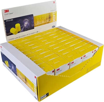 3M E-A-R oordop Classic 50 sets à 5 paar (FP-01-000)