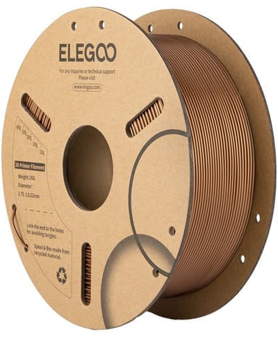 Elegoo Pla Filament Voor 3D-Printer 1,75 Mm Bruin Voor Geavanceerde