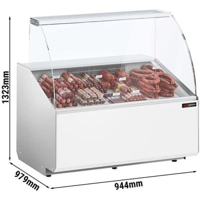 GGM Gastro Kühltheke - 1000mm - Frontblende Weiß