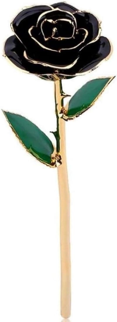 Gouden Roos - Eeuwige Bloemen - Romantisch Cadeau - Met Verpakking - 1 Stuk - Roze