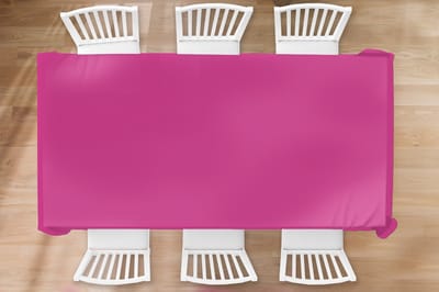 Tafelkleed - Tafellaken - 260x130 cm - Fuchsia - Neon - Kleuren - Binnen en Buiten