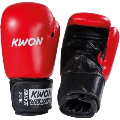 Leren bokshandschoenen Kwon Clubline Pointer