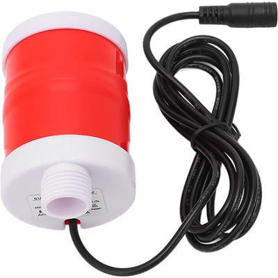 Pompe submersible 6m de hauteur de refoulement Moteur CC sans balais 12V 20W 700L/h Faible bruit pour la maison