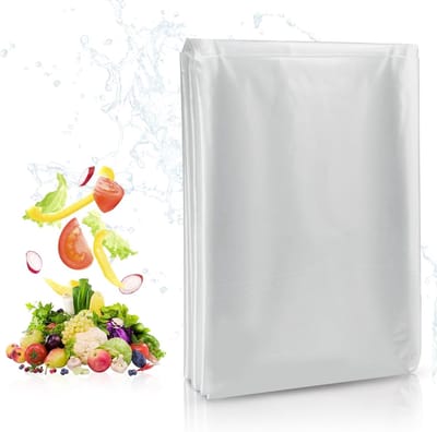 lalago Polyethylene Film 2 x 10 m Transparent Greenhouse Film Tarpaulin for Tomatoes Greenhouse Tarpaulin for Vegetables and Tomatoes
