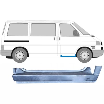 Reparatie dorpel voorste deuren voor Volkswagen Transporter T4 1990-2003