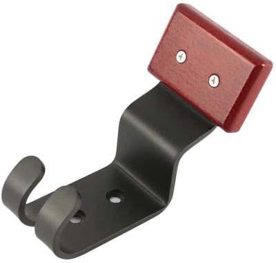 Dailygoods - Helmhouder Muurhaken voor Motorhelmen Zwart