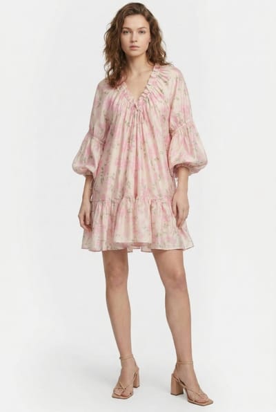 & Other Stories Peyton Dress Beige Size: XS | Mini Dresses Outlet | Dames | Roze