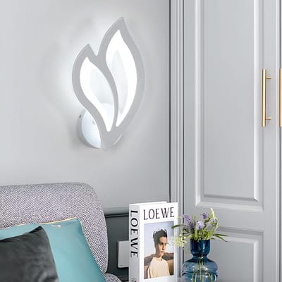 Moderne LED Wandlamp Bloem Vorm - 13W Koel Wit Licht voor Woonkamer Slaapkamer Gang